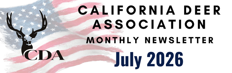 Newsletter Registration - California Deer Association
